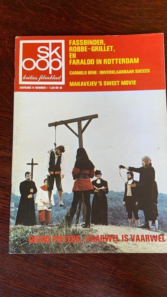 Skoop krities filmblad jaargang 10 nummer 1 april 1974, Ophalen of Verzenden, Gelezen