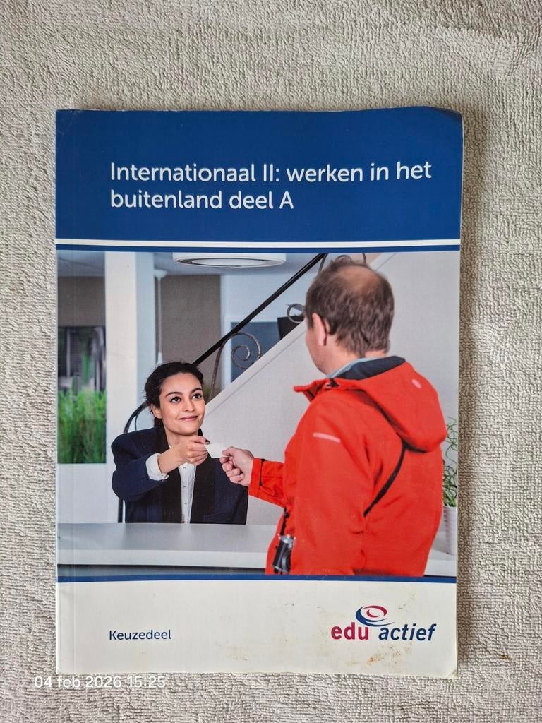 Internationaal II: Werken in het buitenland, Ophalen of Verzenden, Zo goed als nieuw, HBO, Onbekend
