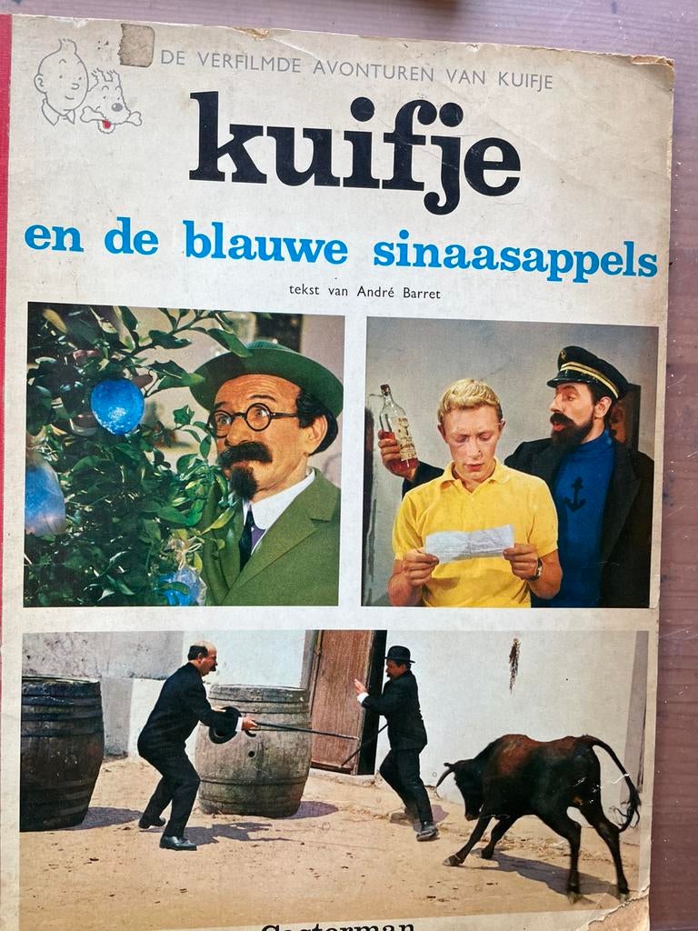 Kuifje en de blauwe sinasappelen, Boeken, Ophalen of Verzenden, Gelezen