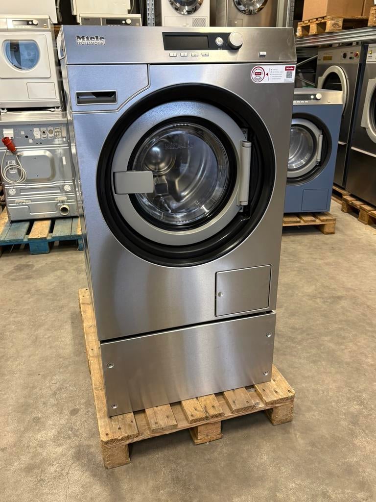 Miele Professional PW6080 LP-OB RVS, Witgoed en Apparatuur, Wasmachines, Ophalen, Zo goed als nieuw, 1200 tot 1600 toeren