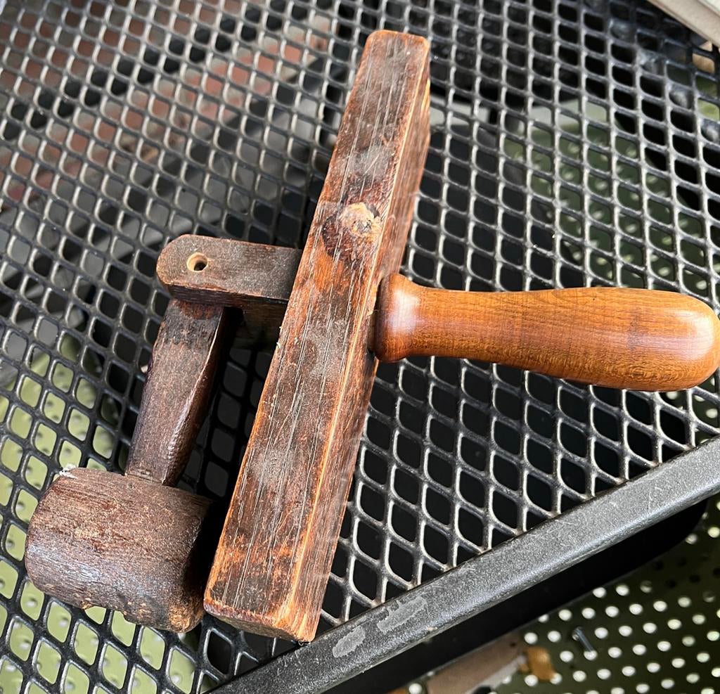 Oud houten klepper, Ophalen of Verzenden
