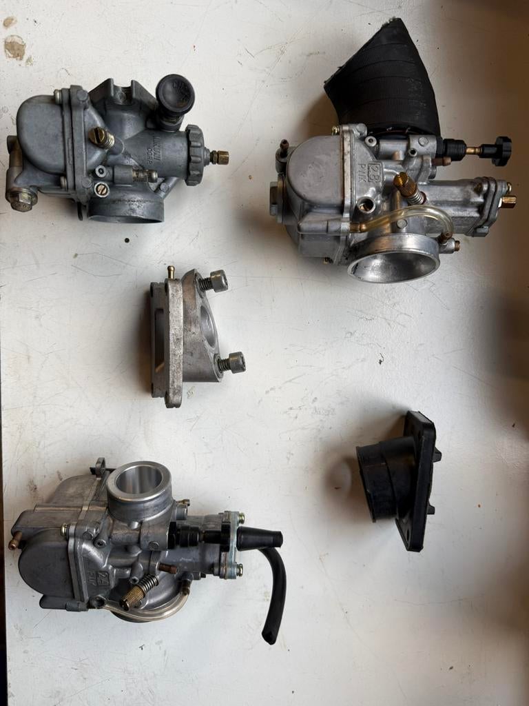 3 dikke carburateurs te koop en 1 originele mikuni MTX, Ophalen of Verzenden, Zo goed als nieuw