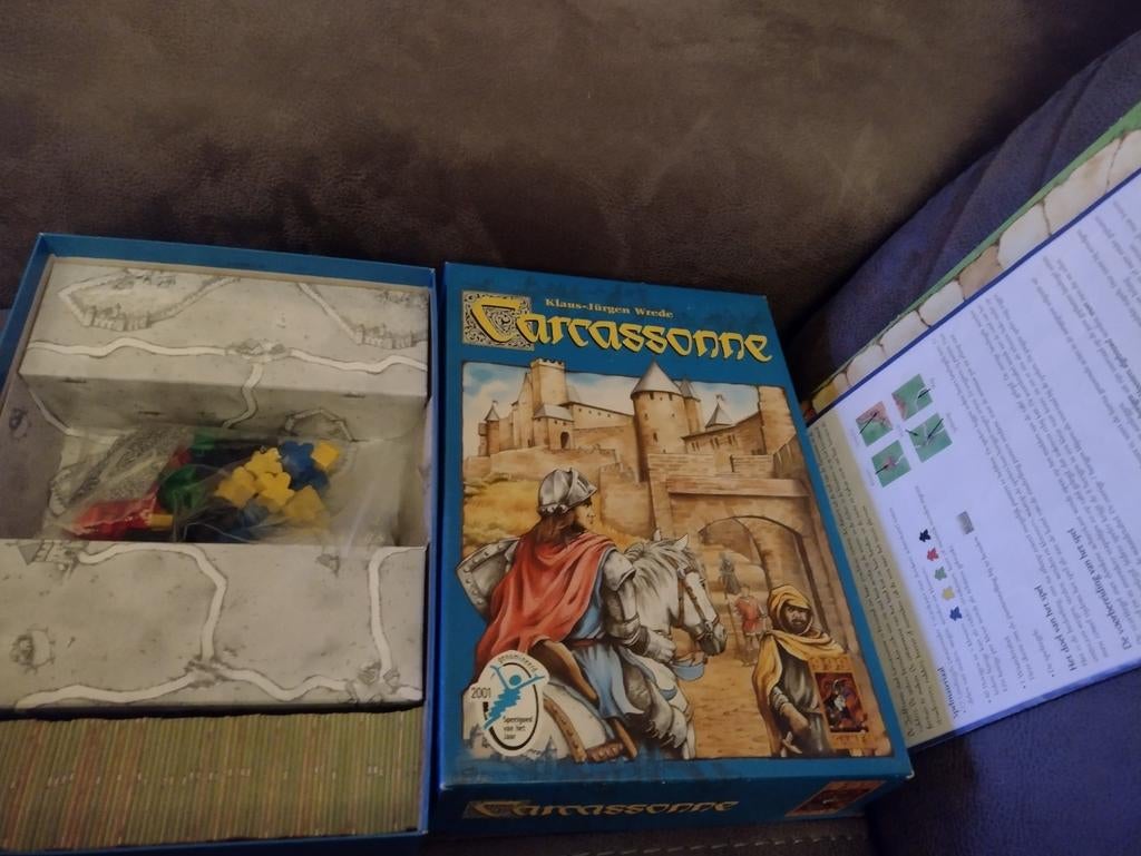 Carcassonne blauw, Boeken, Ophalen of Verzenden
