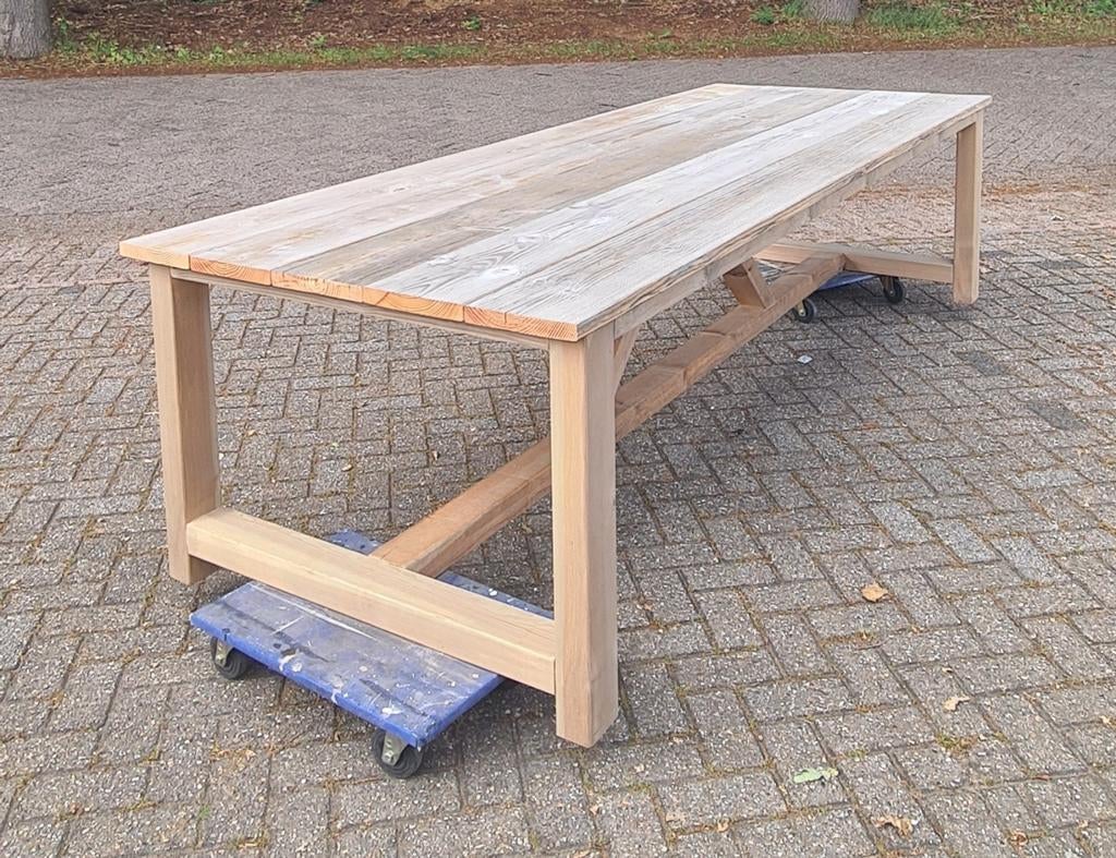 Kloostertafel outside 110x290, Tuin en Terras, Ophalen, Info@wittetafel.nl, Nieuw, Raamstraat 2u 5831AT boxmeer