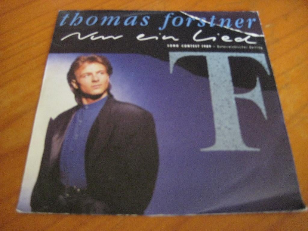 Thomas Forstner: Nur ein Lied, Ophalen of Verzenden, Zo goed als nieuw, Pop, Single