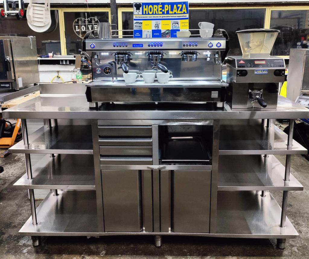 Reneka life 3-groeps espresso machine, Ophalen of Verzenden, Gebruikt, Koffie en Espresso
