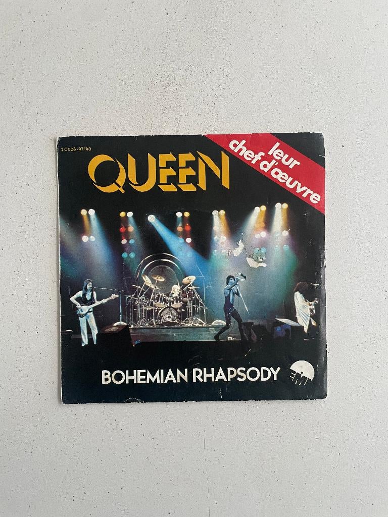 Queen - Bohemian Rhapsody, Cd's en Dvd's, Vinyl Singles, 7 inch, Single, Ophalen of Verzenden, Zo goed als nieuw