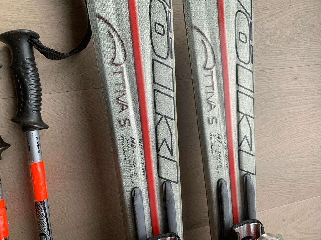 Volkl Attiva S Allround Carve Ski - Weinig gebruikt!, 140 tot 160 cm, Zo goed als nieuw, Carve, Skiën