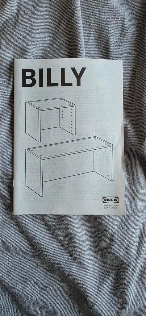 Ikea Billy kastdeel (Nieuw, in elkaar), Ophalen, Overige maten, Zwart, Overige typen