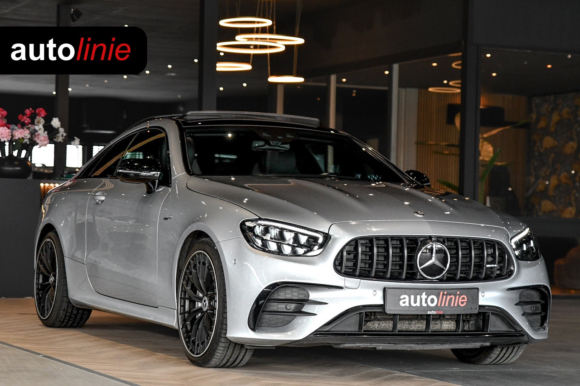 Mercedes-Benz E-klasse Coupé AMG 53 4MATIC+. Pano, Luchtv,, Auto's, Mercedes-Benz, Automaat, 435 pk, Gebruikt, 11 km/l