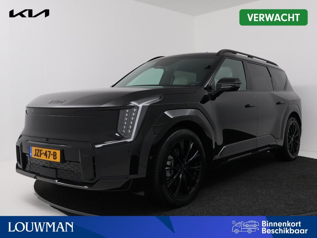 Kia EV9 GT-Line AWD 99.8 kWh | Company Car | 10 Jaar Garanti, Auto's, Kia, Automaat, 12 maanden, EV9, Zwart