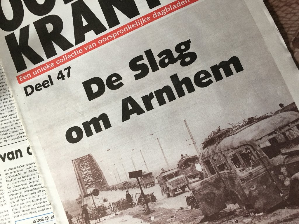 Oorlogskranten over de bevrijding van Nederland   -  WO II, Ophalen of Verzenden, Overige soorten, Nederland, Boek of Tijdschrift