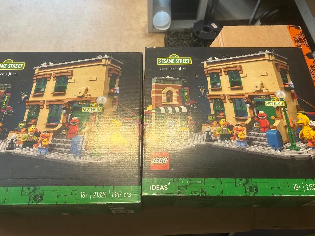 Lego sesame street 21324, Ophalen, Compleet, Lego, Nieuw