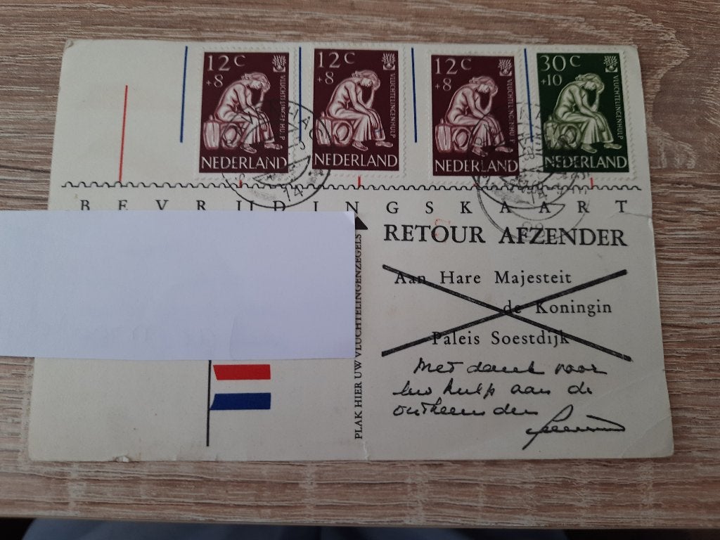 Nederland, Verzenden, Na 1940, Gestempeld