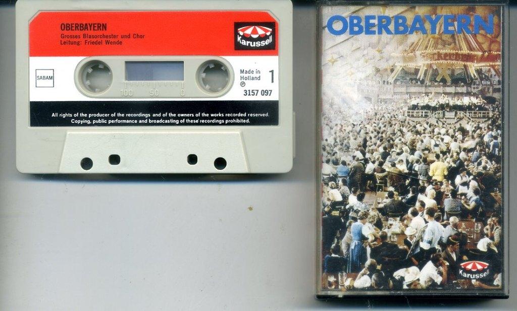 Grosses Blasorchester Und Chor – Oberbayern 28 nrs cassette, 1 bandje, Ophalen of Verzenden, Zo goed als nieuw, Origineel