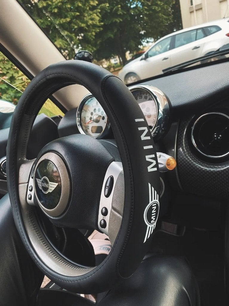 Lederen stuurhoes voor Mini Cooper, Ophalen of Verzenden, Zo goed als nieuw