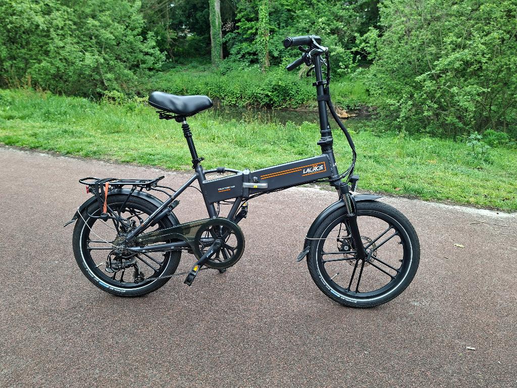 electrische vouwfiets Lacros Trotter T400, Fietsen en Brommers, Fietsen | Vouwfietsen, Ophalen, 20 inch of meer, Versnellingen