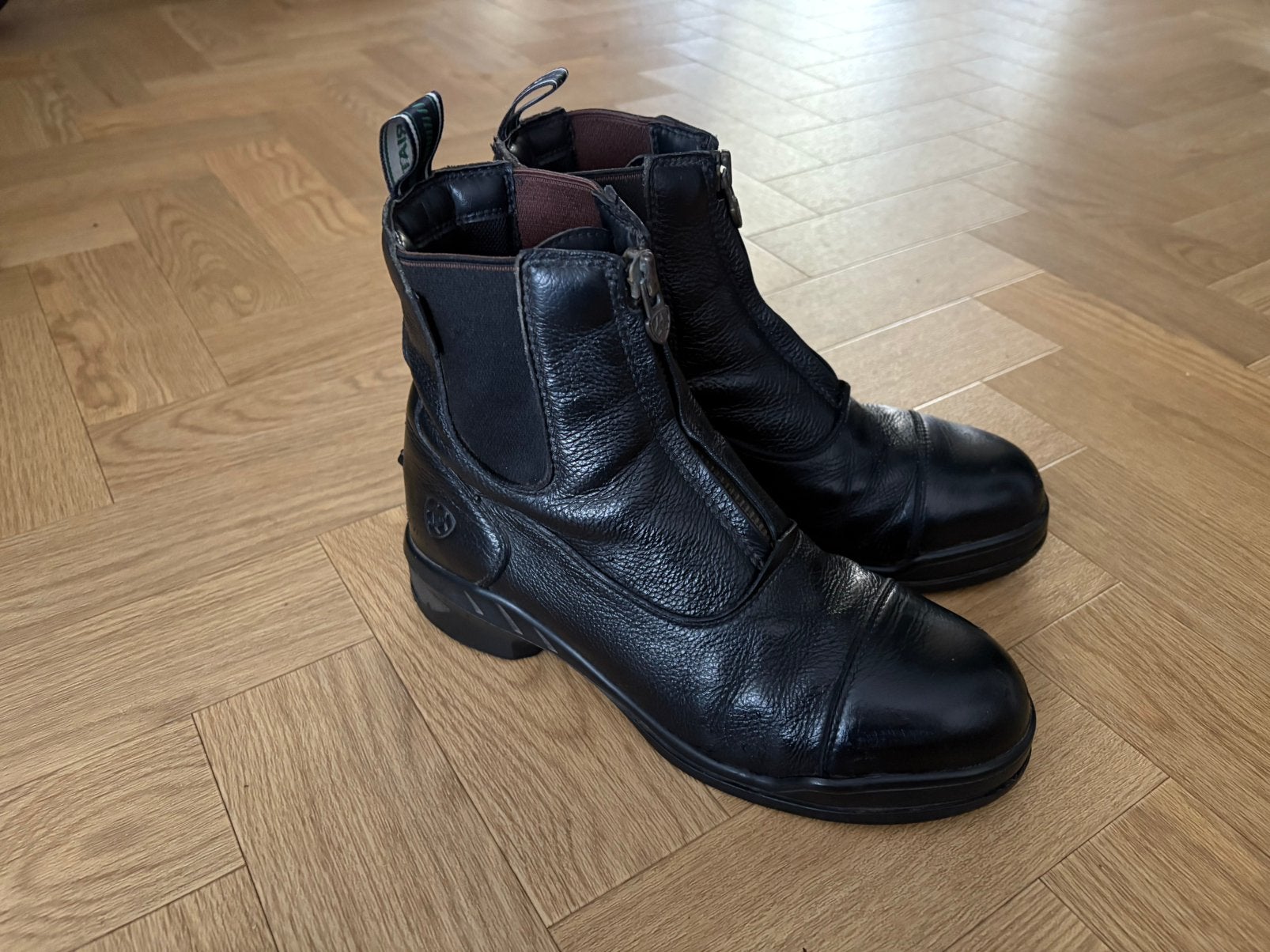 Ariat Heritage IV Zip paddock jodhpurs steel toe 38, Ophalen, Gebruikt, Schoeisel