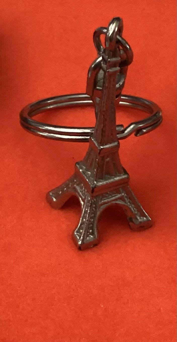 Sleutelhanger Eiffeltoren - Parijs Souvenir, Verzamelen, Ophalen of Verzenden, Gebruikt, Stad of Land