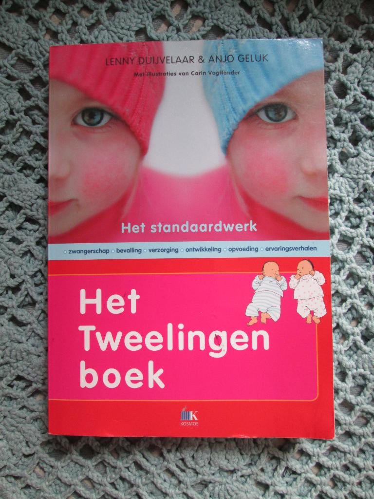 Het tweelingenboek  Duijvelaar / Geluk Het standaardwerk, Ophalen, Zo goed als nieuw, Zwangerschap en Bevalling