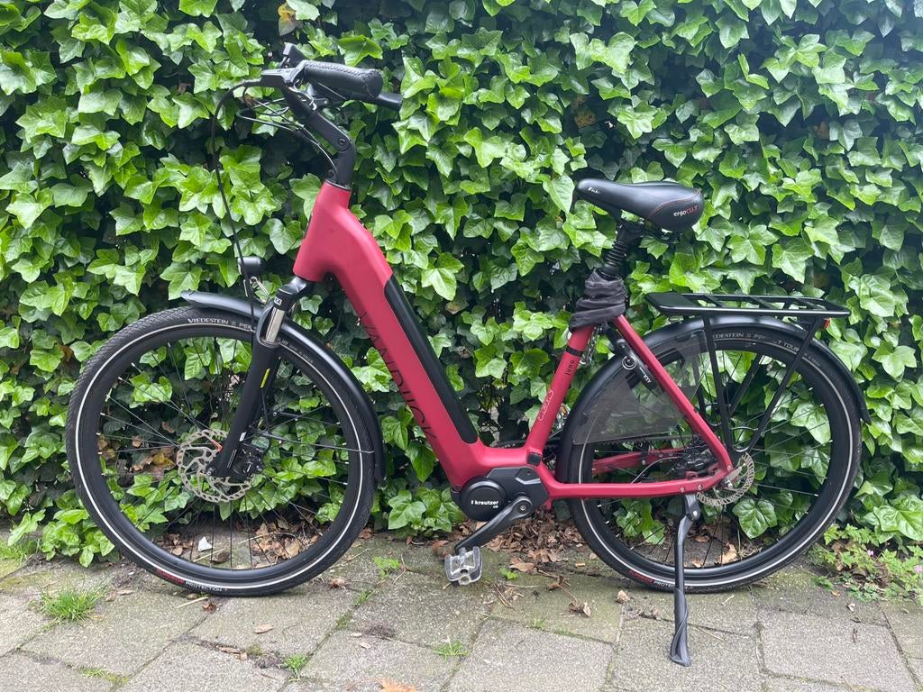 Van Dijck E-Bike Middenmotor Belt 500w Schijfremmen, Overige merken, Ophalen of Verzenden, Zo goed als nieuw, 50 km per accu of meer
