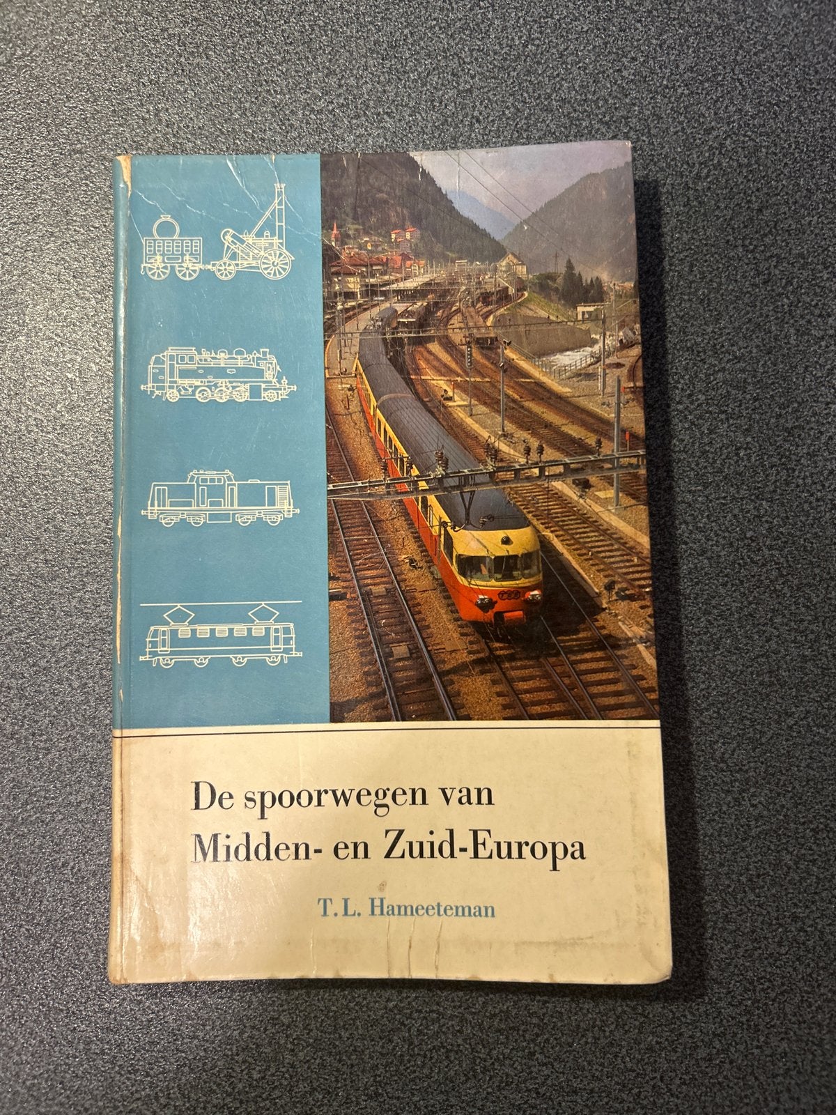 De Spoorwegen van de Wereld - T.L. Hameeteman (5 boeken), Ophalen of Verzenden, Gelezen, Trein