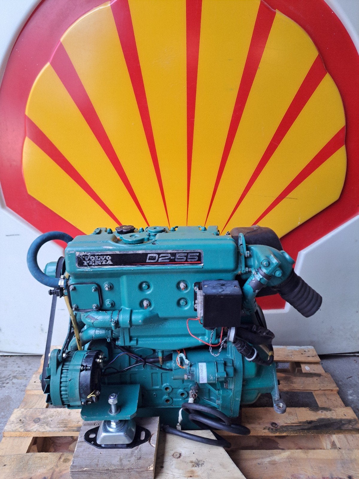Volvo penta D2 55  inboord diesel motor, Ophalen, Binnenboordmotor, Viertaktmotor, Diesel