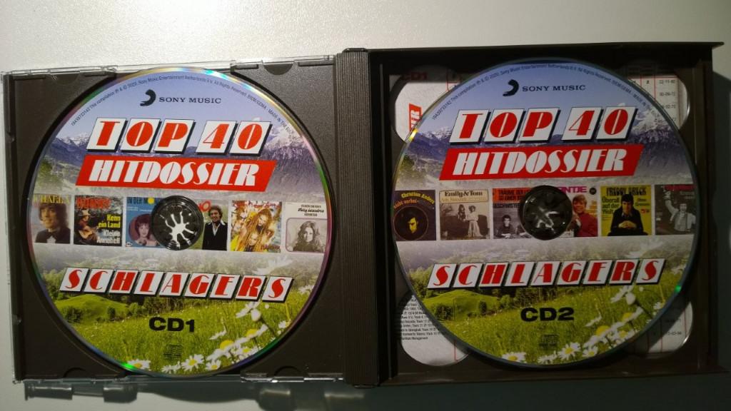 Top 40 Hitdossier Schlagers (4 CD), Ophalen of Verzenden, Zo goed als nieuw, Pop