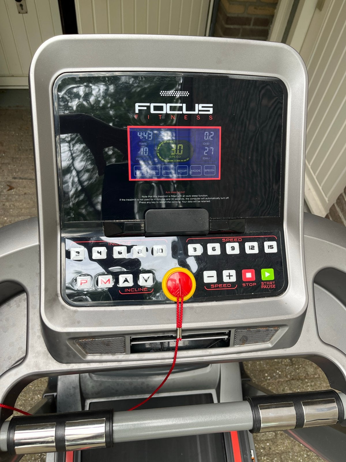 Focus Fitness Jet 5 Loopband, Sport en Fitness, Ophalen, Gebruikt, Metaal, Loopband
