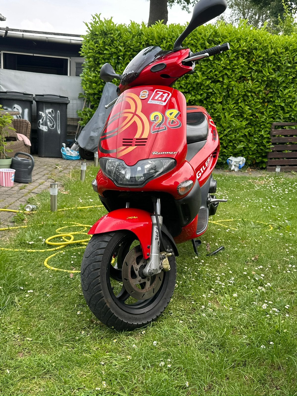 Gilera runner 50cc, Fietsen en Brommers, Scooters | Piaggio, Overige modellen, Maximaal 45 km/u, Ophalen of Verzenden, Zo goed als nieuw
