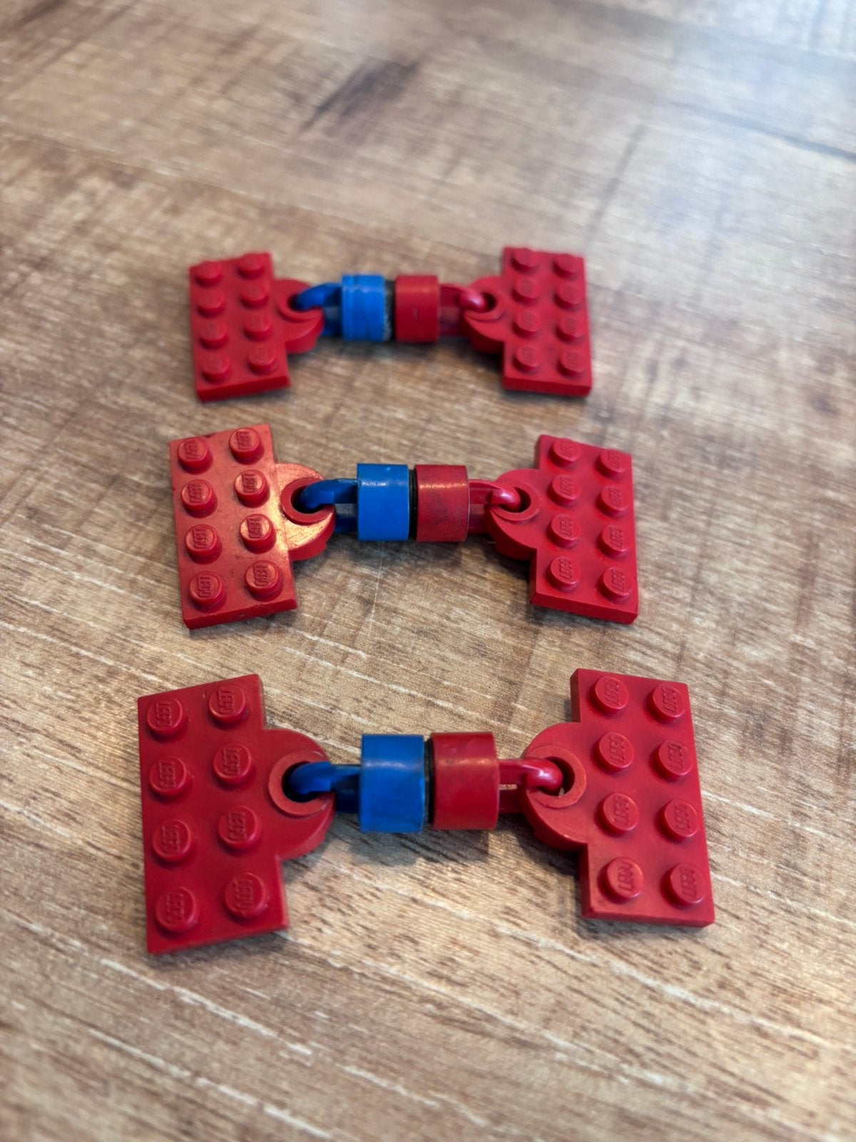 Vintage Lego trein magneten uit de jaren 70, Ophalen of Verzenden, Gebruikt, Losse stenen, Lego