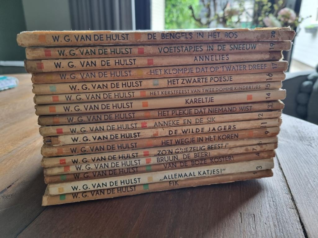 W.G. van de Hulst - Vintage Kinderboeken Collectie, Ophalen of Verzenden, Gelezen, W.G. van de Hulst, Fictie algemeen