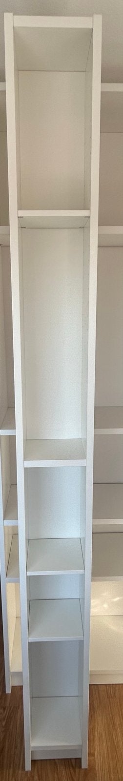 IKEA smalle witte Billy CD/boekenkast, Ophalen, Met plank(en), Minder dan 50 cm, Gebruikt