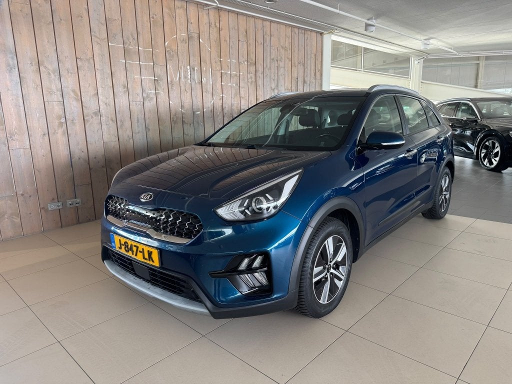 Kia Niro 1.6 GDi H. DynamicL., Automaat, Gebruikt, Euro 6, Blauw