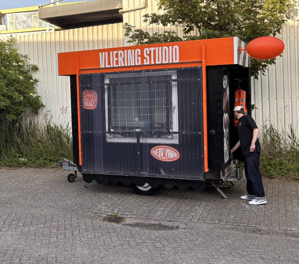 Snelverkeer schaftwagen keetwagen pipowagen Festival Truck, Ophalen, Gebruikt