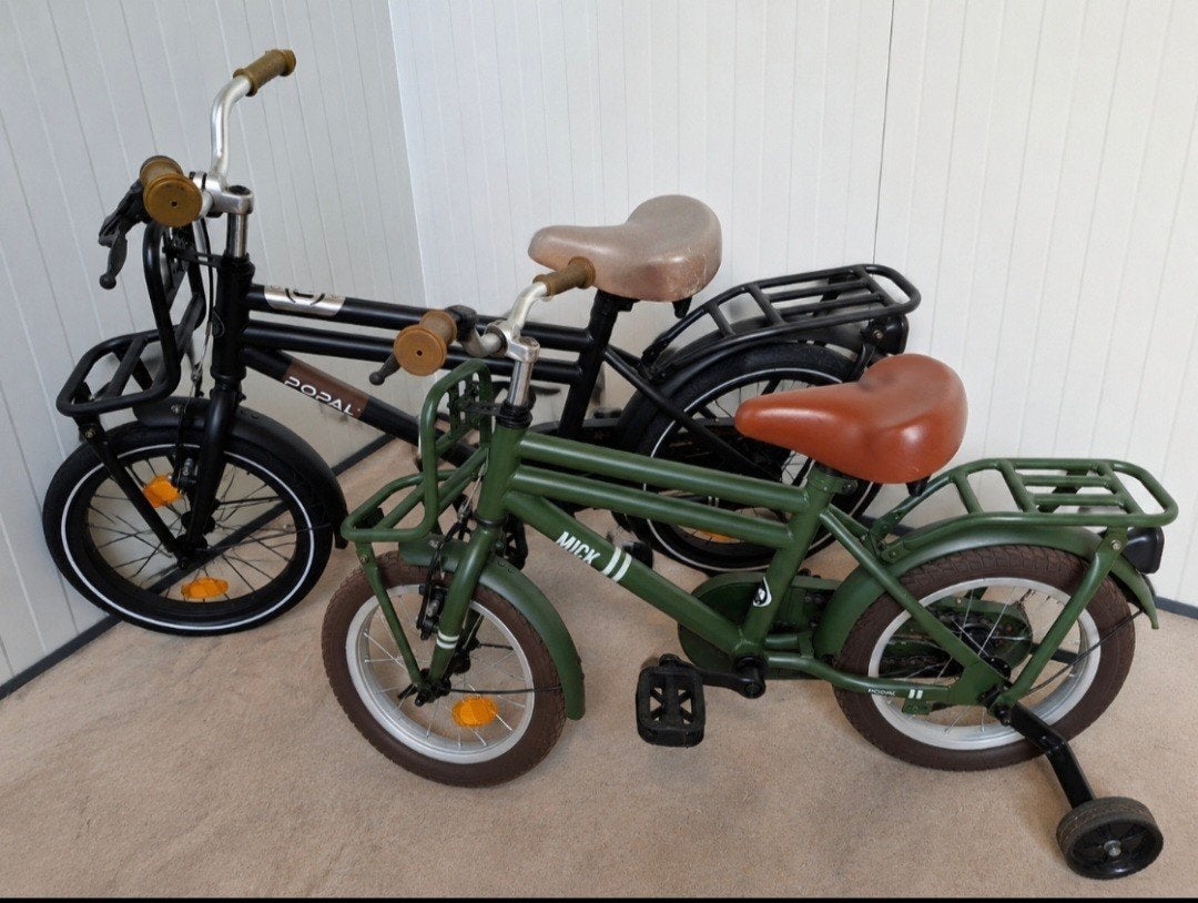 jongens fietsjes 14 én 16 inch, Ophalen, Gebruikt, 16 tot 20 inch