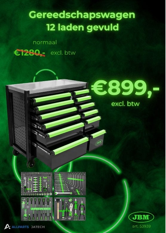 JBM gereedschapswagen 899.00 ex btw, Ophalen of Verzenden, Nieuw