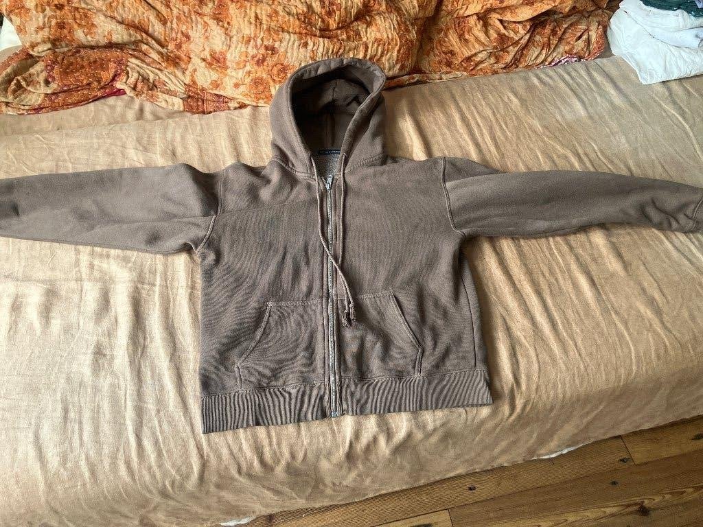 Hoedie, Brandy Melville, Ophalen of Verzenden, Gedragen, Bruin