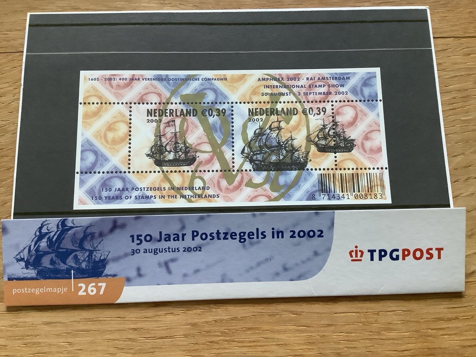 Postzegelmapje 150 Jaar Postzegels in Nederland 2002, Ophalen of Verzenden, Na 1940, Postfris