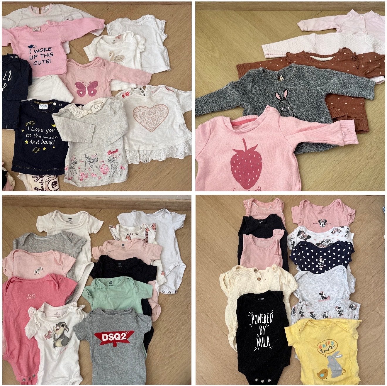 Grote partij babykleding en accessoires (maat 56-68), Ophalen of Verzenden, Gebruikt, Meisje