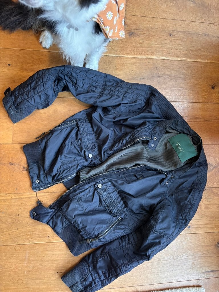 Zara donkerblauwe zomerjas - L, Kleding | Heren, Jassen | Zomer, Maat 52/54 (L), Blauw, Ophalen of Verzenden, Zara Man