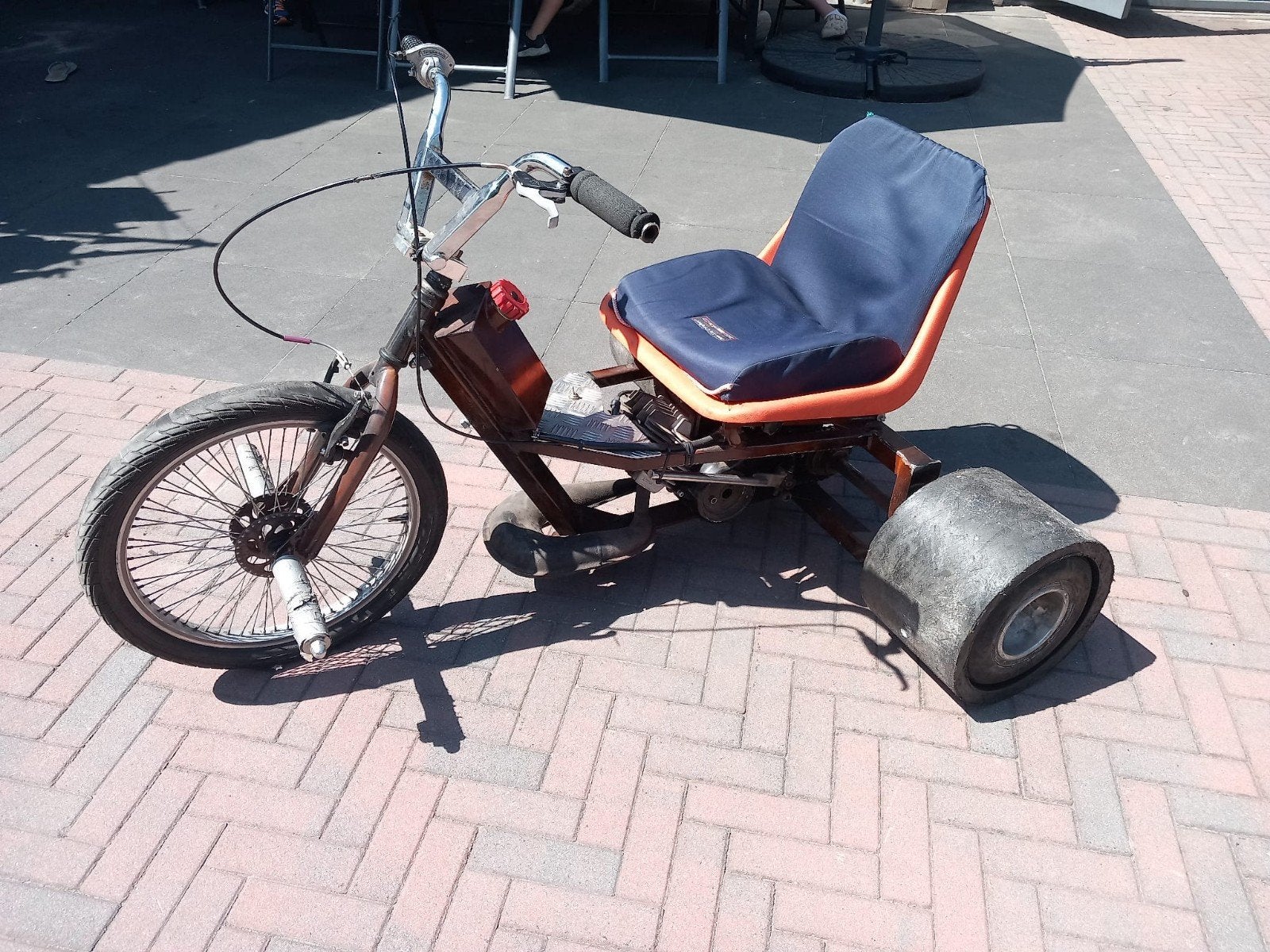 Unieke Drift Trike - Handgemaakt voor plezier!, Ophalen of Verzenden, Gebruikt, Velgrem, Custom Build