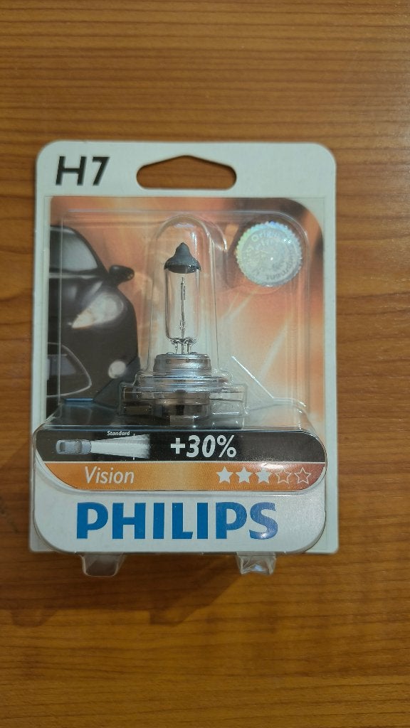 Philips H7 vision +30% 12V 55W autolamp NIEUW, Ophalen of Verzenden, Nieuw