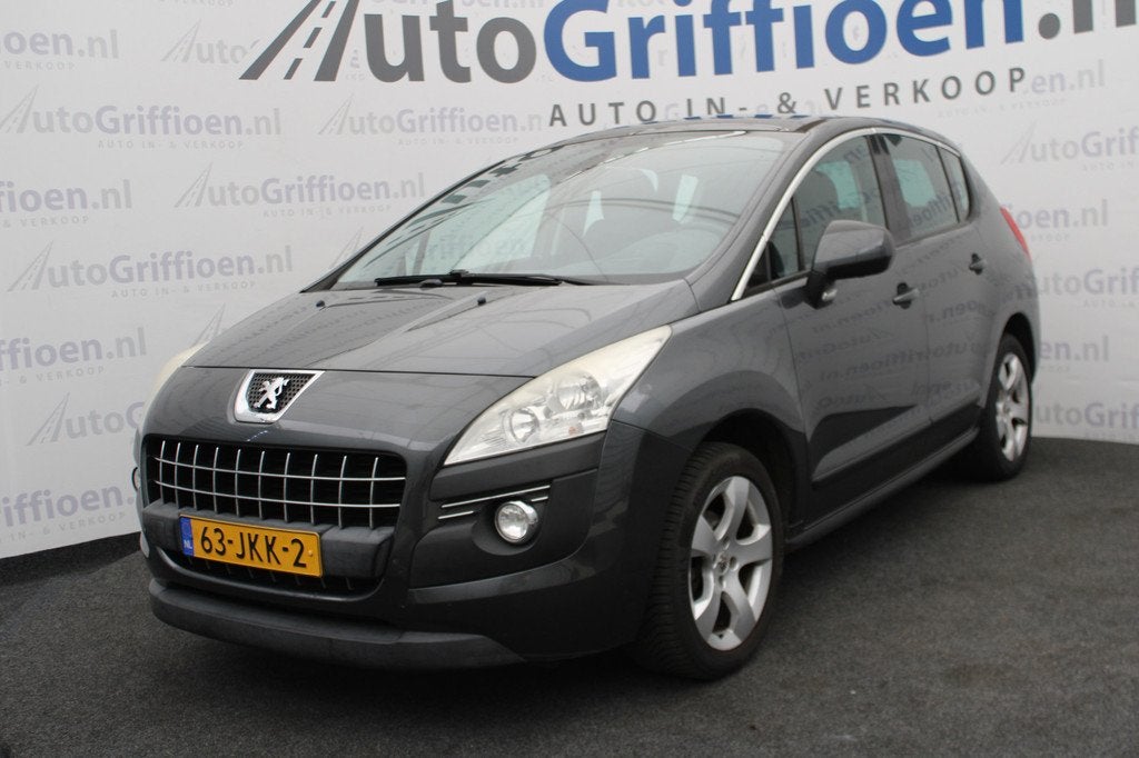 Peugeot 3008 1.6 VTi Première nette MPV met trekhaak, Auto's, Peugeot, Voorwielaandrijving, Stof, Gebruikt, Zwart