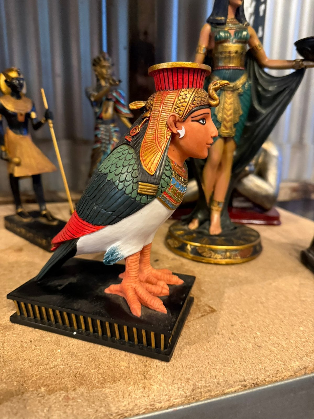 Vintage Veronese The Ba Bird kandelaar, Ophalen of Verzenden, Kandelaar, Goud, Glas