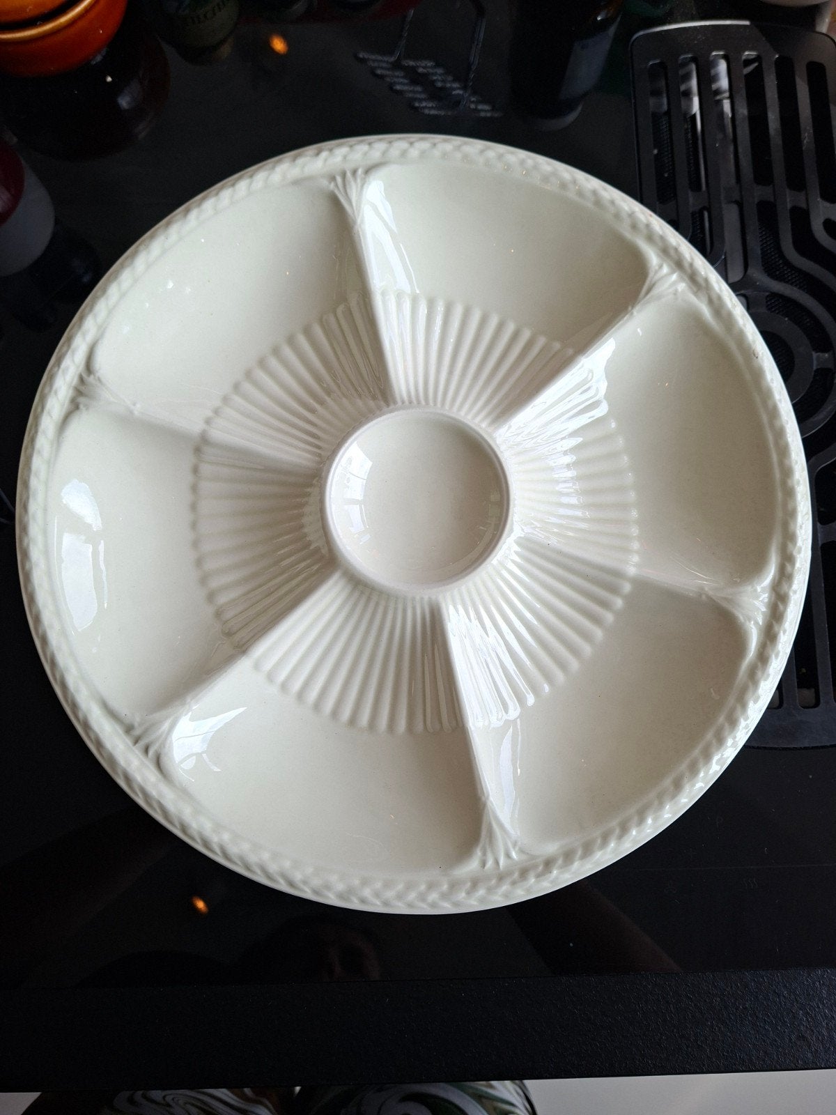 Wedgwood Queen's Ware Edme Serveerschaal - Zeldzaam, Ophalen of Verzenden
