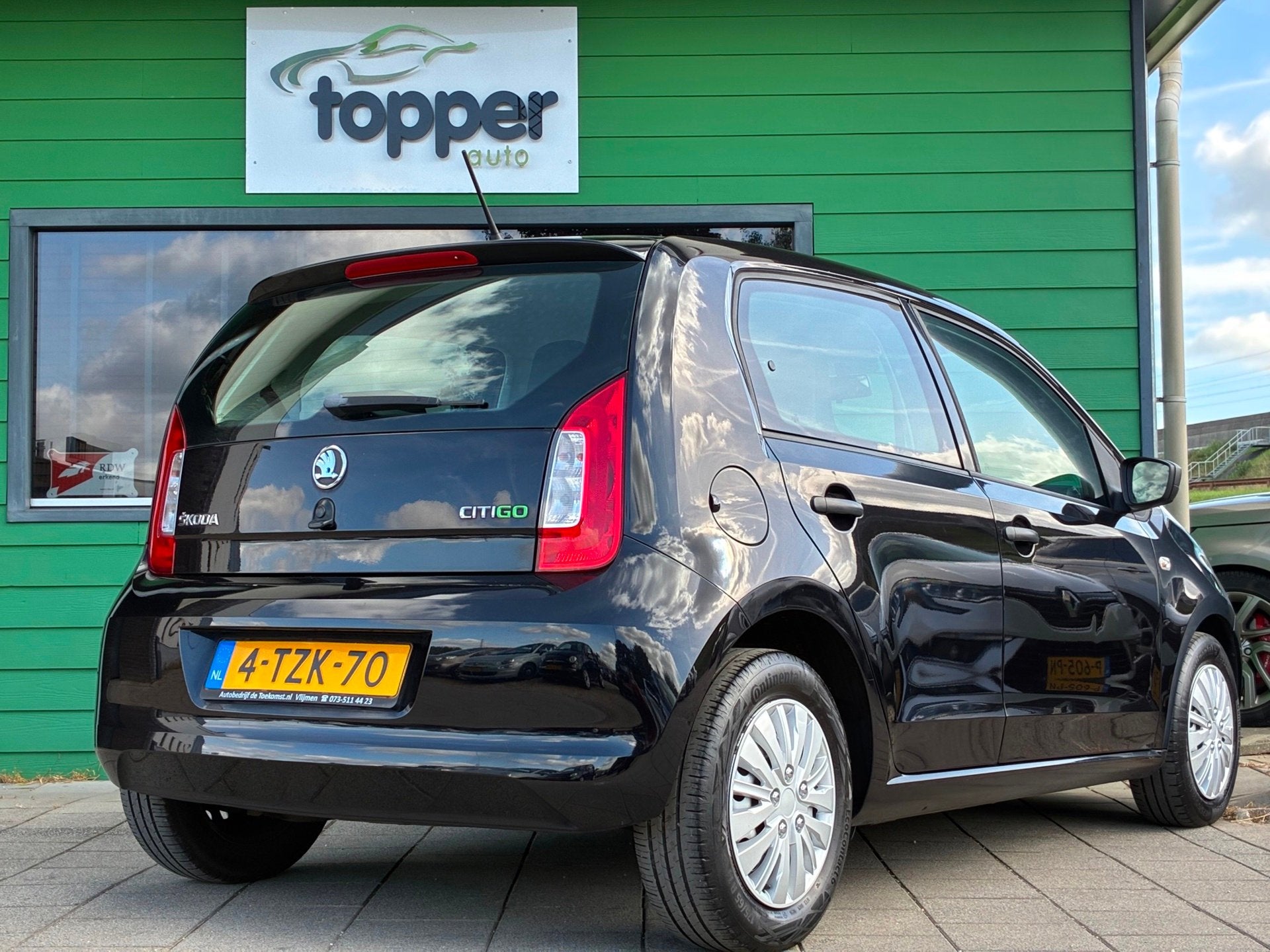 Skoda Citigo 1.0 Greentech Active Pro|Airco|Elektr.ramen|5-D, Auto's, Voorwielaandrijving, Euro 5, Start-stop-systeem, Gebruikt