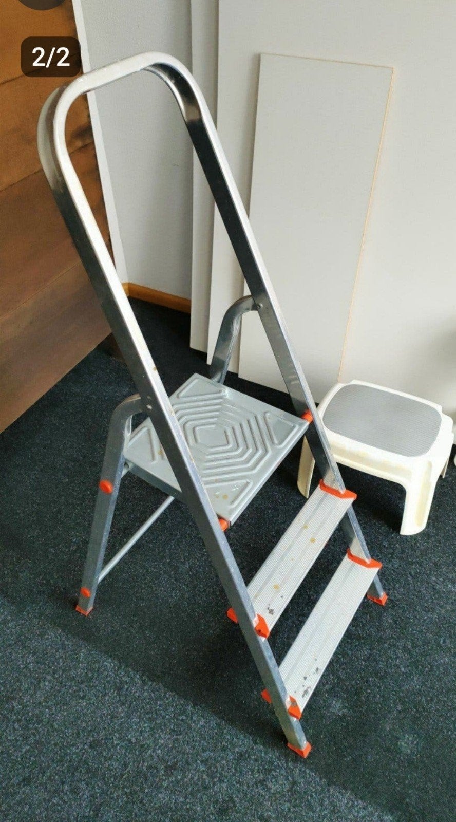 Aluminium trap, Ophalen, Minder dan 2 meter