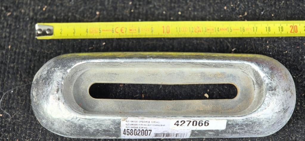 Aluminium anode 20cm, Ophalen of Verzenden