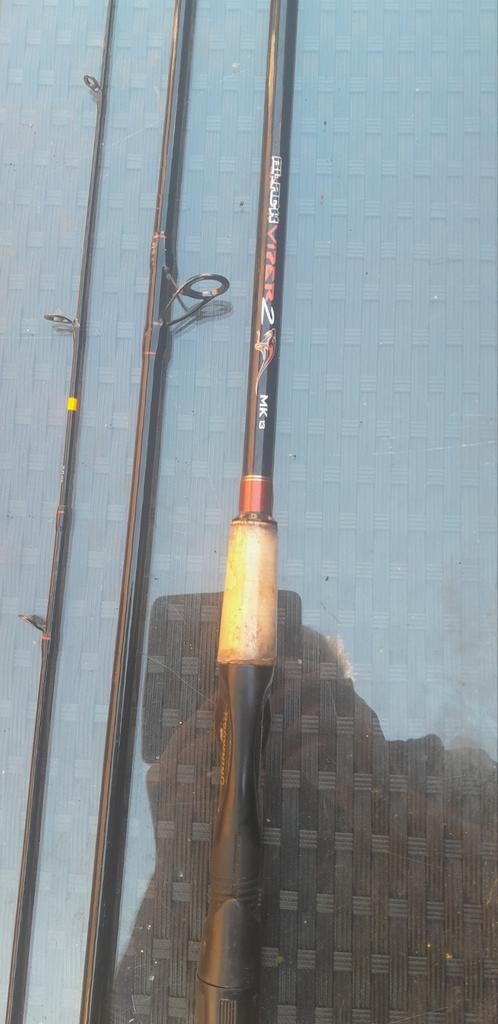 Feeder hengel 390 browning - Netjes onderhouden, Watersport en Boten, Ophalen, Gebruikt, Werphengel